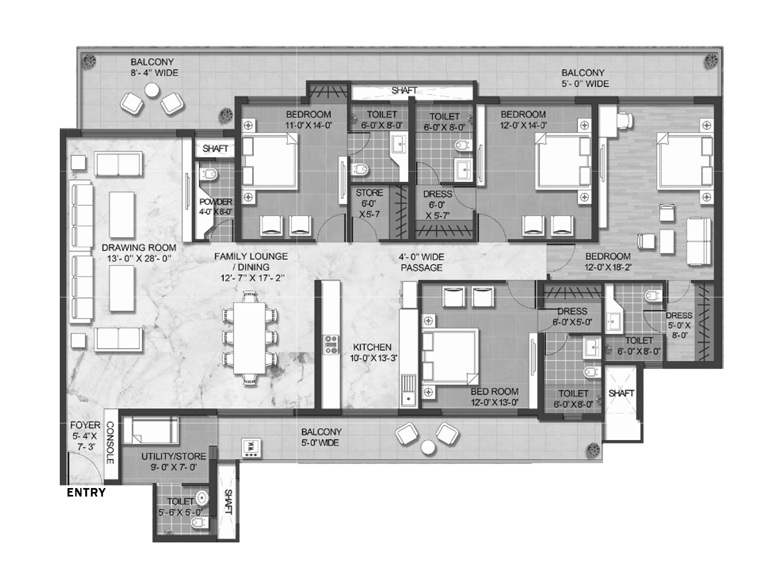 Iris Prime floor plan