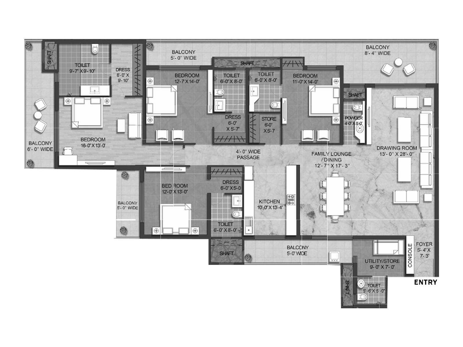 Iris Prime floor plan